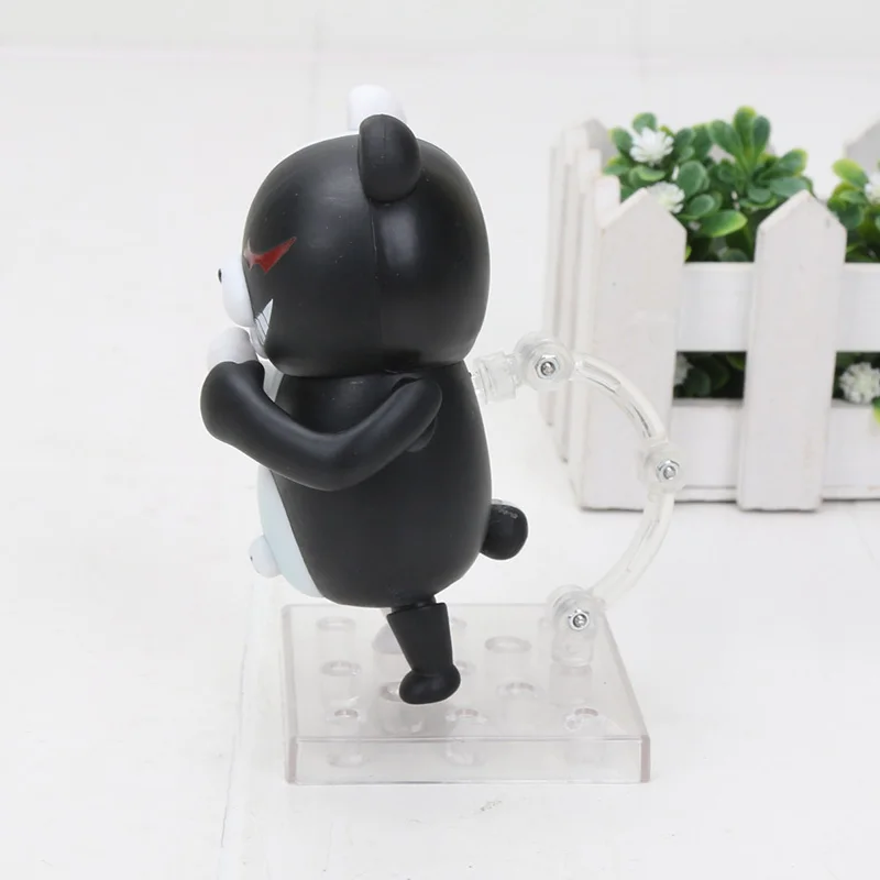 Dangan Ronpa Super Danganronpa 2 фигурка Nendoroid 313 Monokuma черно-белый медведь куклы экшн-фигурка рождественские игрушки подарок 10 см