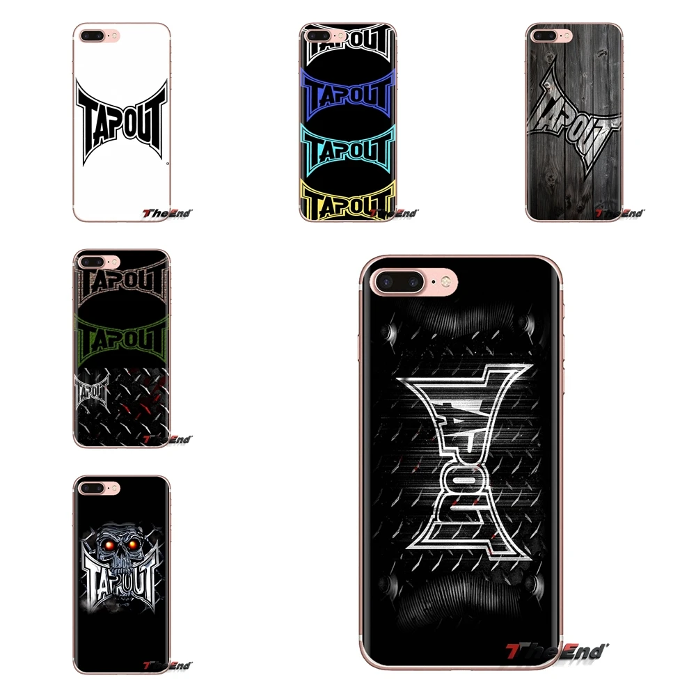 

For iPod Touch Apple iPhone 4 4S 5 5S SE 5C 6 6S 7 8 X XR XS Plus MAX Transparent Soft Case Covers popular boxing ufc tapout mma