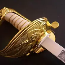 S3503 голова льва Малайзийский Британский Королевский канадский Австралийский морской меч 37,6"