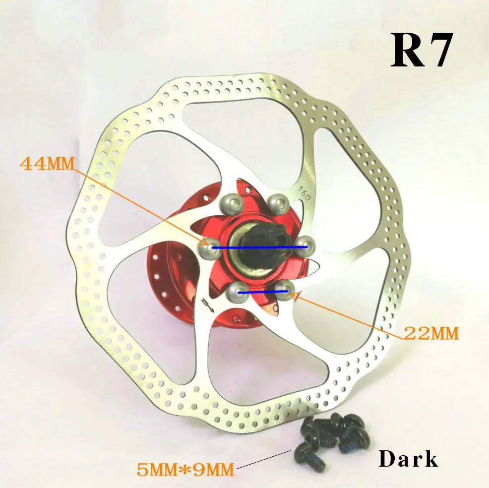 R7 тормозные роторы 140 мм/160 мм дисковый велосипедный дисковый тормозной ротор