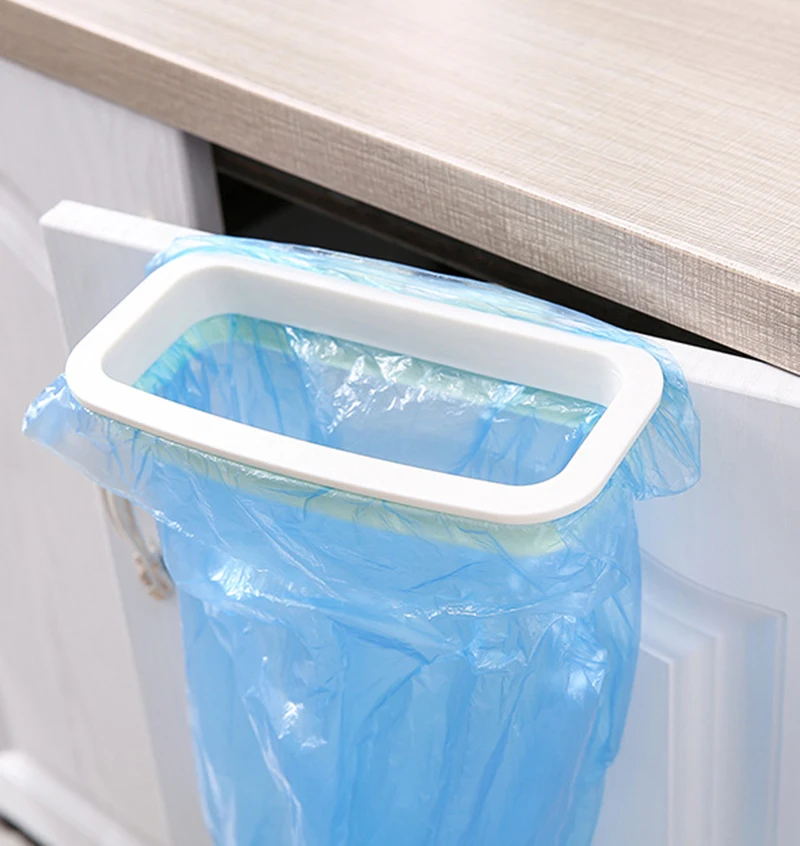 Кухонные аксессуары держатель для мусорного мешка кухонное полотенце Подвесная подставка полка для хранения двери шкафа корзина для мусора Кухонные гаджеты Инструменты