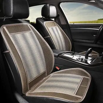 

New car cushion Single summer seat cushion covers linen cool bamboo cushion for 95% cars