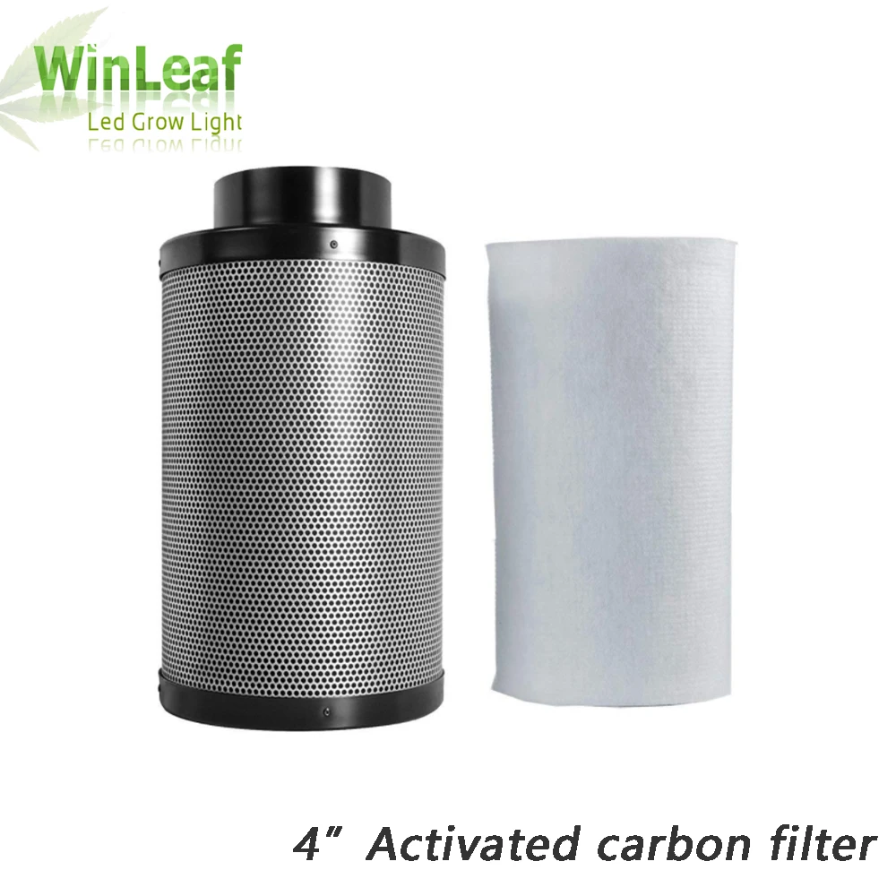 

Grow Tent 4inch activated carbon filter CARBON AIR FILTER For indoor Plants Tents HPS/MH/LED Grow Lighting