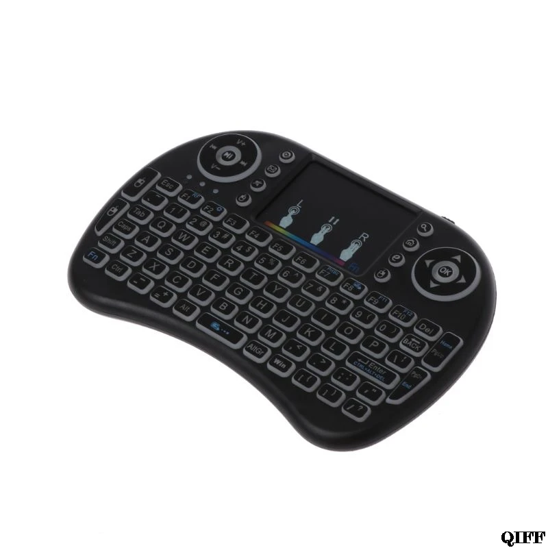 Прямая поставка и оптовая продажа беспроводная клавиатура i8 с 7 цветной