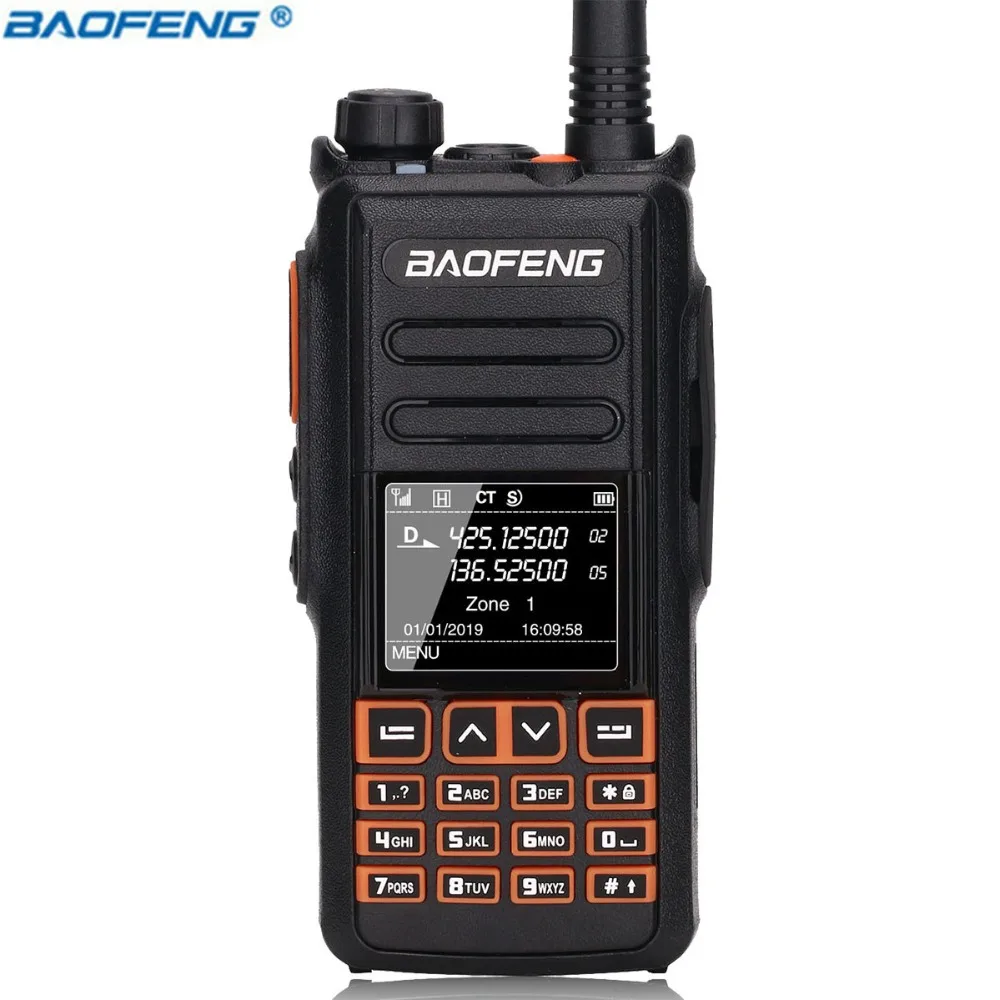 BaoFeng DM X DMR Digital Walkie Talkie GPS Record VHF UHF Dual Dand 136