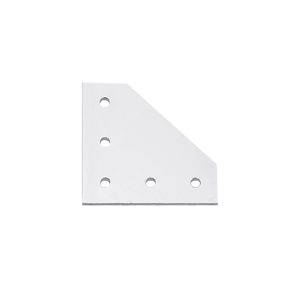 Горячая анодированная 90 градусов соединяющая пластина с 5 или 7 отверстиями для стандарта ЕС алюминиевый профиль для Kossel DIY CNC