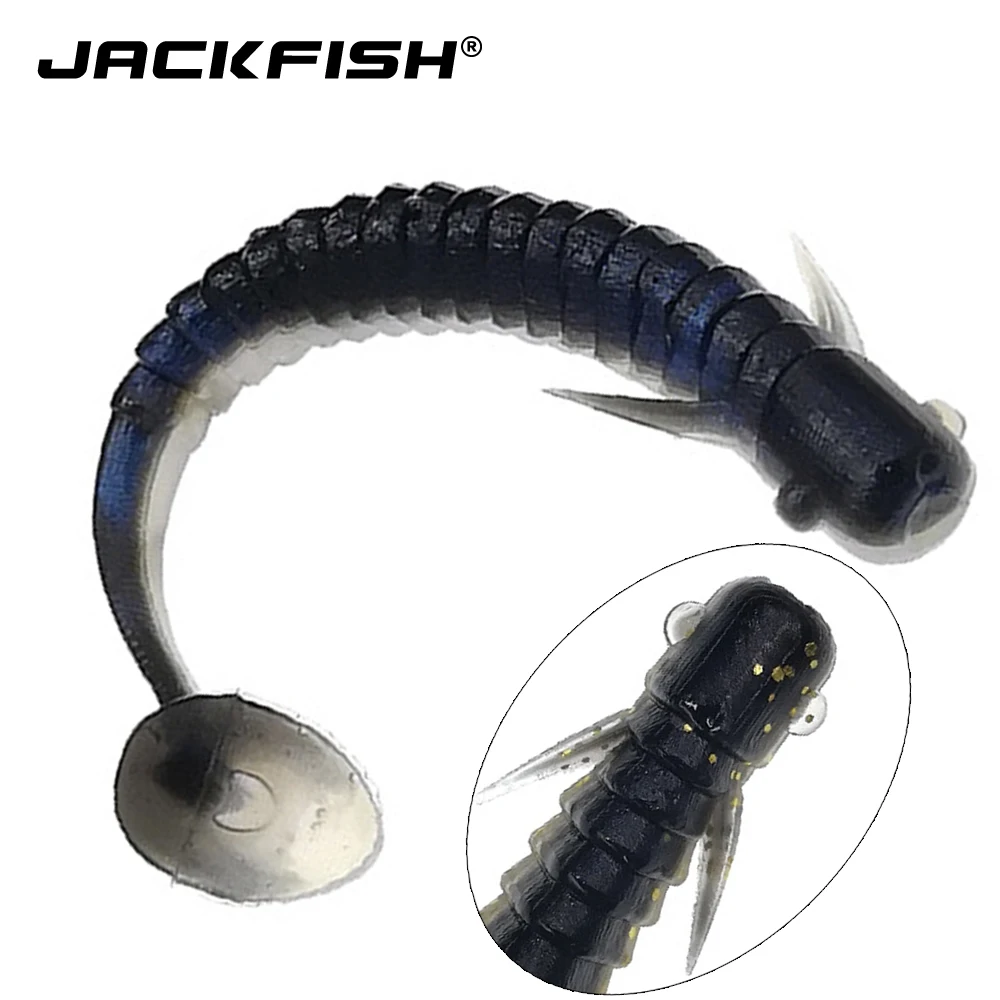 JACKFISH 10 قطعة لينة الصيد إغراء سيليكون الطعم شاد 7.5 سنتيمتر 2g Swimbait حية بايك باس إغراء Isca الاصطناعي الطعم الصيد معالجة JACKFISH 10 قطعة لينة الصيد إغراء سيليكون الطعم شاد 7.5 سنتيمتر 2g Swimbait حية بايك باس إغراء Isca الاصطناعي الطعم الصيد معالجة