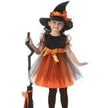 Children Europe and America girls cosplay witch anime dance performance clothing Halloween role-playing costumes kids cosplay star wars the force awakens imperial stormtrooper role playing costumes uniforms performance performance clothing