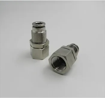 

tube size 6mm-M5 thread pneumatic brass bulkhead fitting