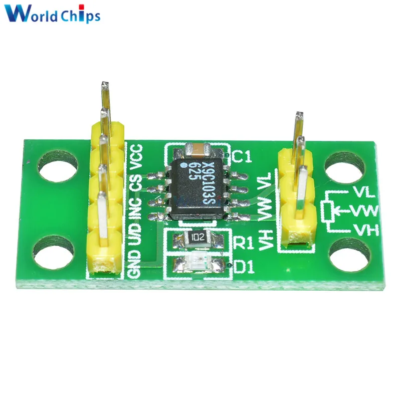 X9C103S цифрового потенциометра совета Модуль DC3V-5V для Arduino