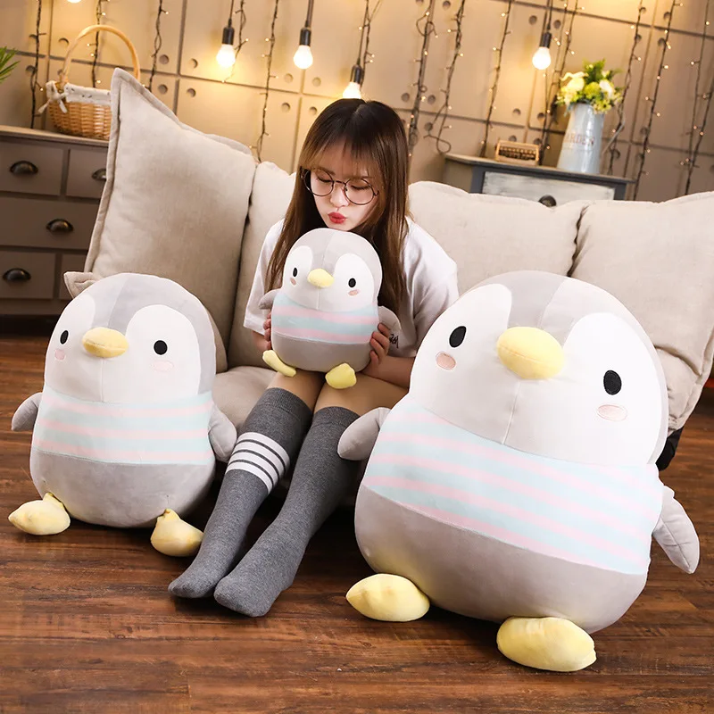Soft Doll Plush-Toy Penguin Animals Stuffed-The-Antarctic Family Gift Comforting Baby