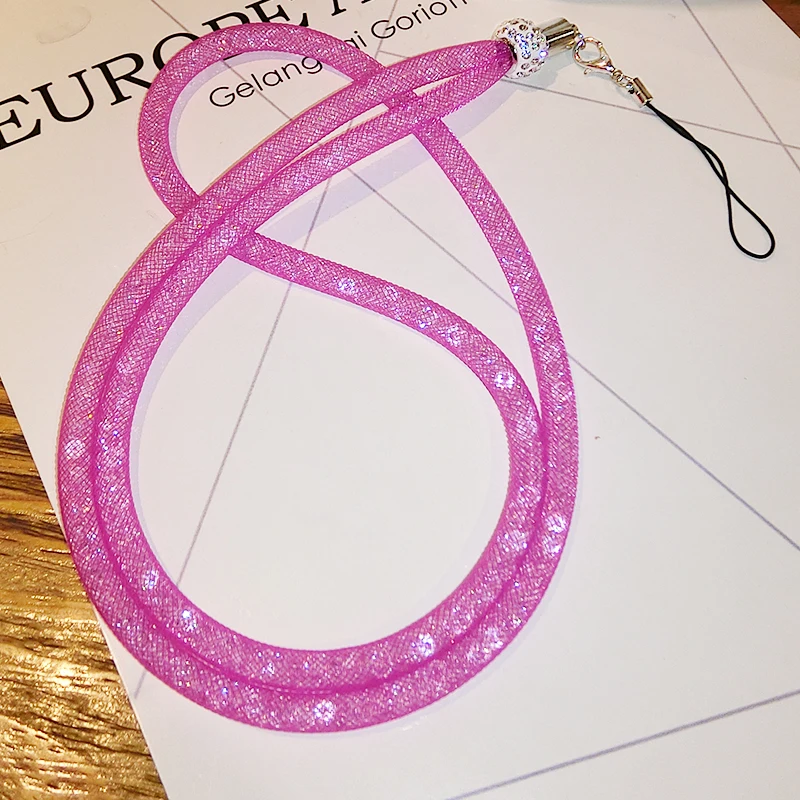 Universal 44Cm Phone Strap Sling Lanyard Crystal Hanging Portable Mobile Phone Case Rope Card Pack Rope for 7,1 Universal 44Cm Phone Strap Sling Lanyard Crystal Hanging Portable Mobile Phone Case Rope Card Pack Rope for 7,1