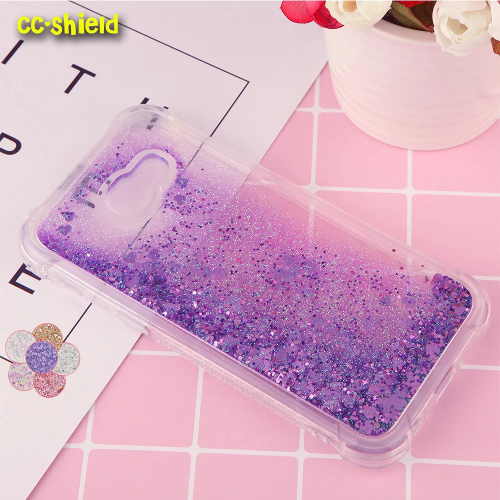 

TPU Case for Samsung Galaxy A3 A 3 2017 A320F/DS SM-A320F/DS A320FL SM-A320FL Dynamic Flow Liquid Flash Crystal Clear Back Cover