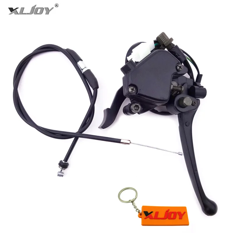 

Gas Throttle Cable & Double Accelerator Brake Lever With Thumb Throttle For Chinese 50cc 70cc 90cc 110cc 125cc Kid Mini ATV Quad