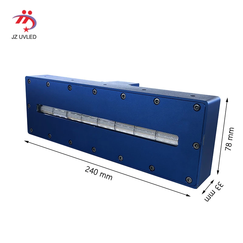 Высокомощная УФ-Гелевая отверждаемая лампа для высокоскоростного экрана ПЭТ PT ПВХ визитная карточка печать ультрафиолетовый светильник 192 нм* 10 мм