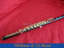 African Blackwood Grenadilla Flute-B foot-Open Hole-Split-E-Inline-G-American Style Headjoint split hand split foot malformation