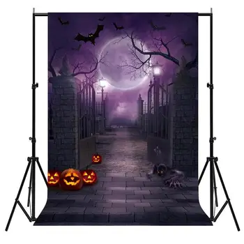 

Photographic Background Vinyl Horrible Halloween Party Photo Studio Backdrop Photography Background for Photo Studio