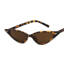 COOYOUNG-lunettes de soleil pour femmes, petites lunettes de soleil yeux de chat, Triangle Sexy, Vintage, de styliste, UV400