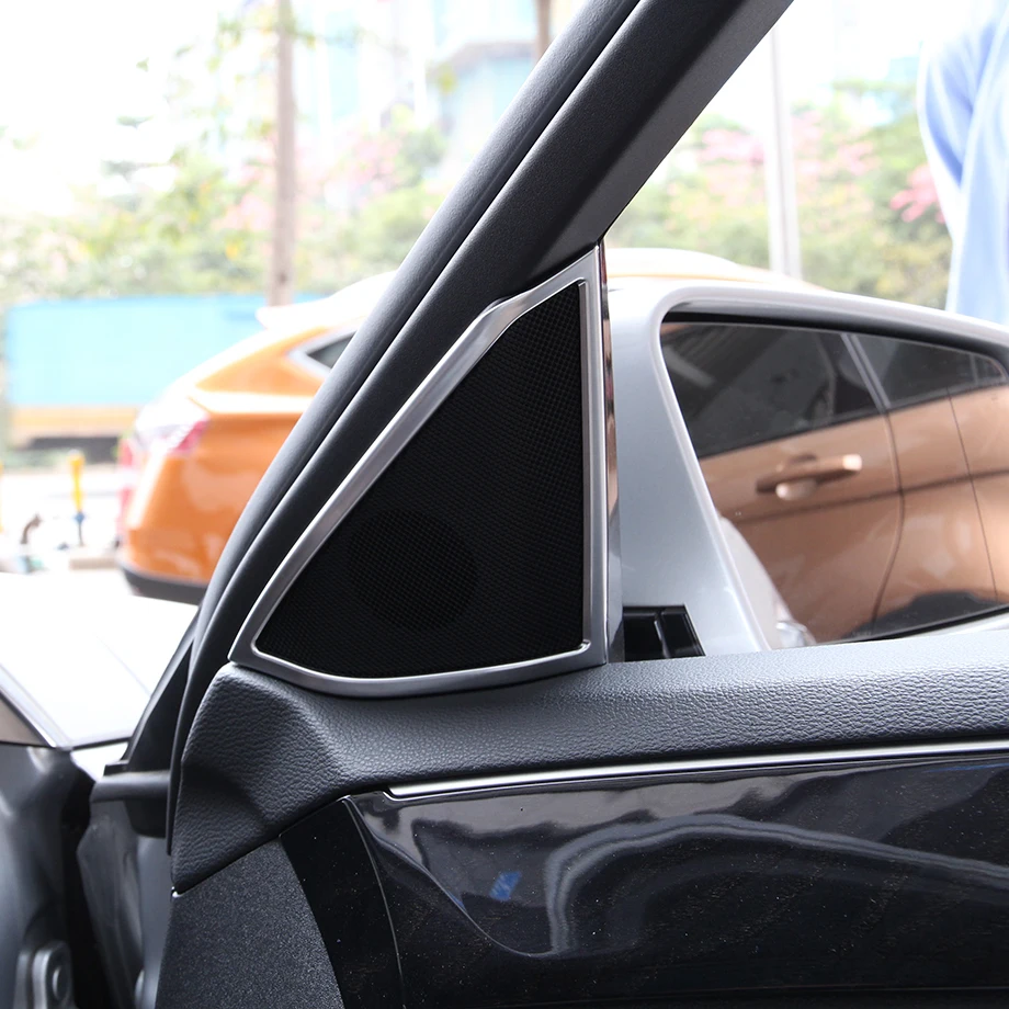 

Chrome Interior Accessory Door Speaker Cover Trim For Mercedes Benz E Class W212 2012-2015 Accessory