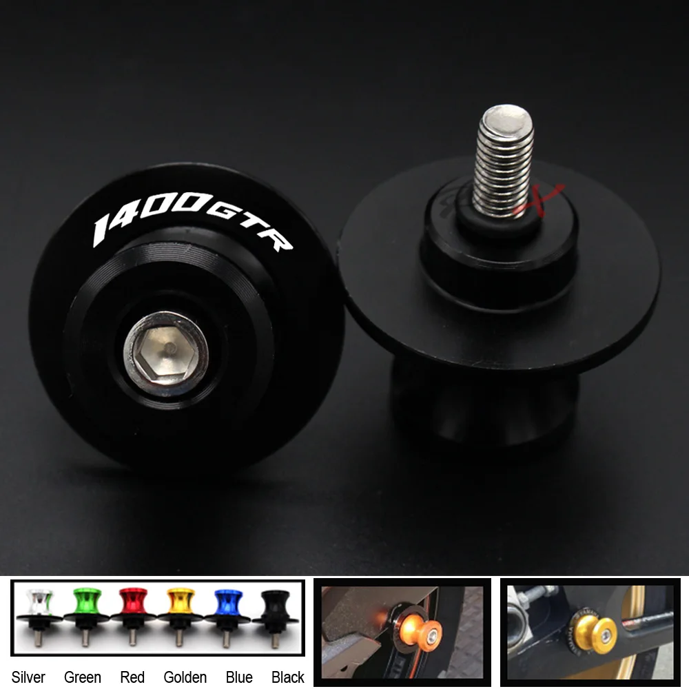 

M10 rocker bobbin slider bracket screw for Kawasaki CONCOURS GTR1400 GTR-1400 Motorcycle accessories CNC aluminum alloy 2007-201