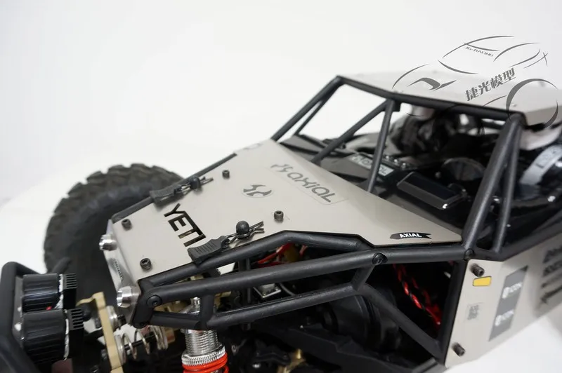 Axial YETI 90025 90026 чехол из сплава для корпуса, защита от царапин, антикоррозионная, радиоуправляемая машина, 4 шт