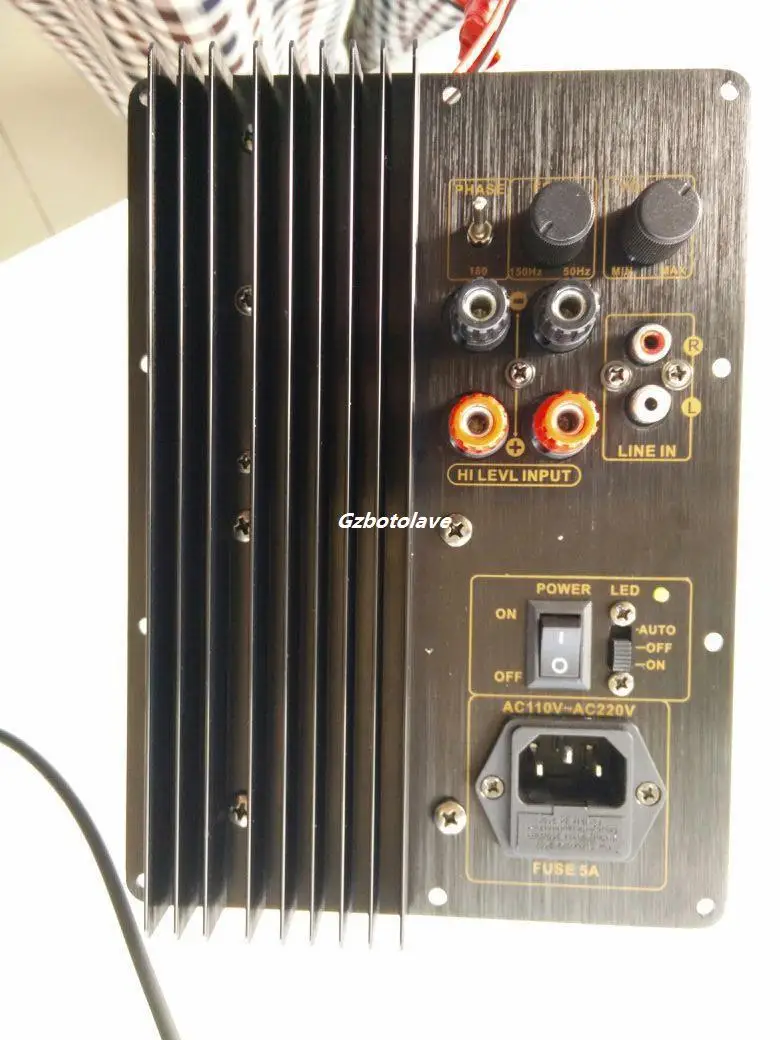 100W TDA7293 power amplifier active subwoofer amplifier