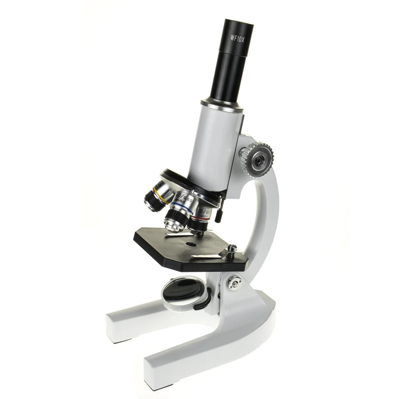 

400X Monocular Microscope Metal Student Biological for Animal and Plant Blood Analysis Instrument Kids Science Experiment Gift