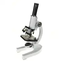 400X Monocular Microscope Metal Student Biological for Animal and Plant Blood Analysis Instrument Kids Science Experiment Gift