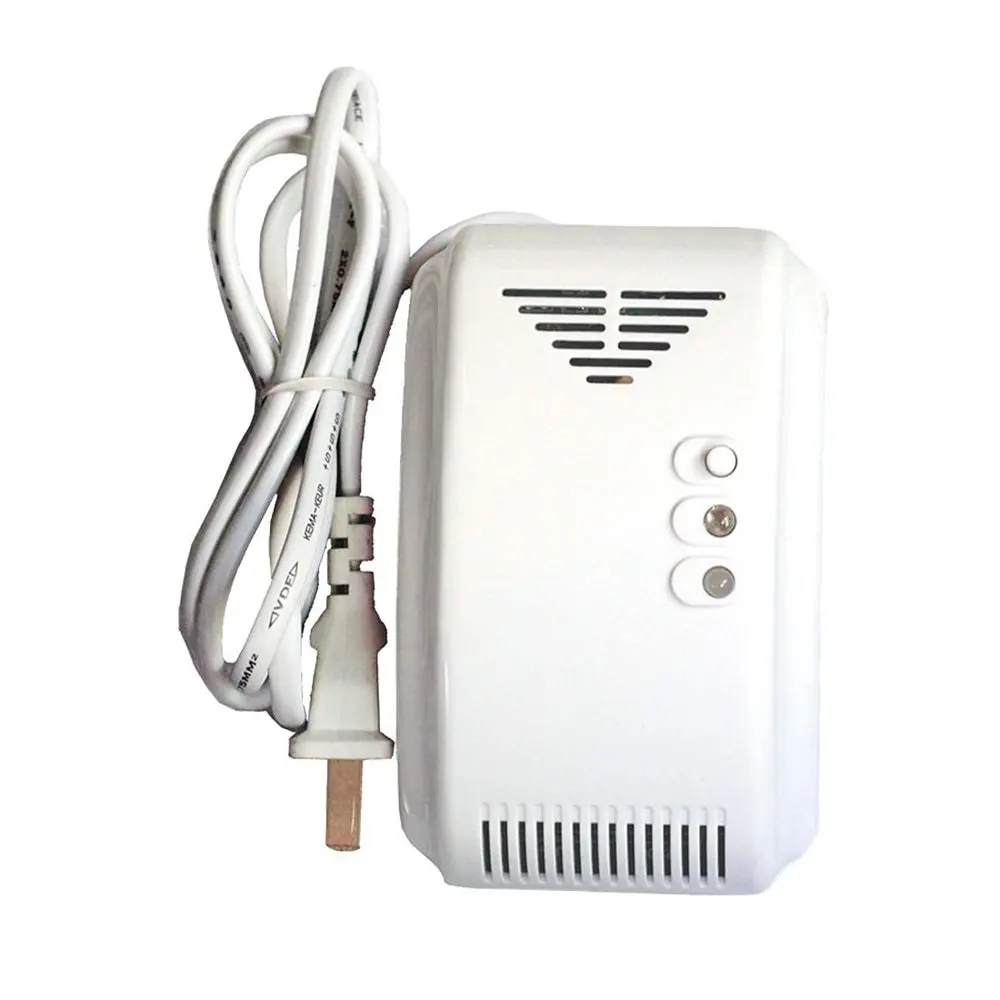 

Yobang Security Wireless Natural Leak LPG Photoelectric 433mhz Gas Detector Sensor Alarm System For Home Security Work