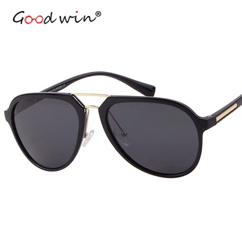 

Good Win New 2019 Sunglasses Men Luxury Brand Designer TR90 Polarized Pilot Sun Glasses Male gafas de sol hombre