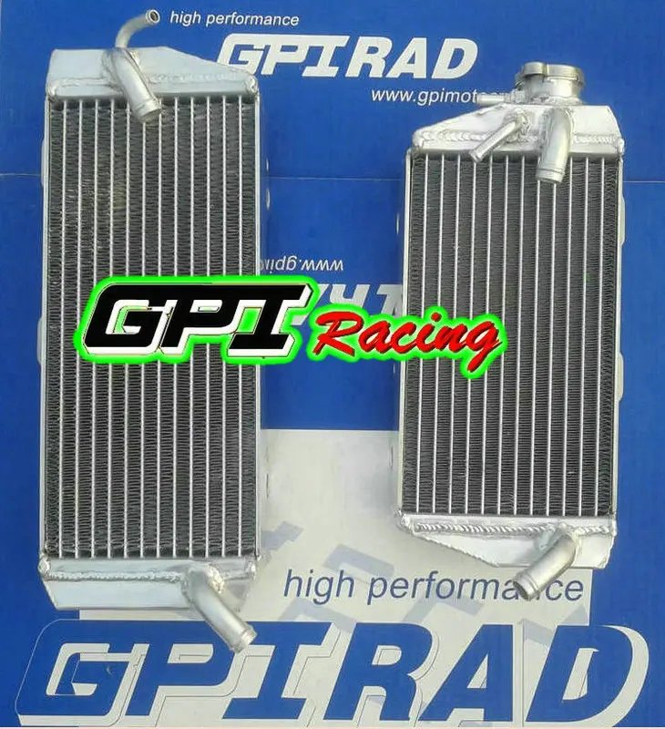 Алюминиевый радиатор GPI RH &amp LH для KAWASAKI KXF450 KX450F 06 07 2006 2007 2008 08 | Автомобили и