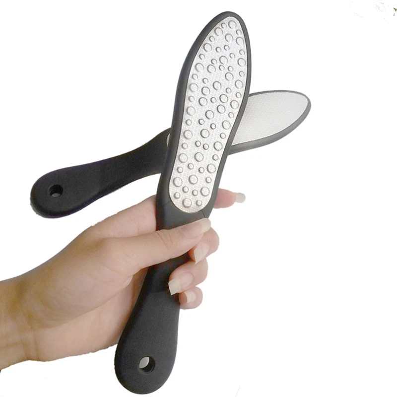 

Promotion Double Side Foot Rasp File Hard Dead Skin Callus Remover Pedicure Feet Files Tools Steel Mental