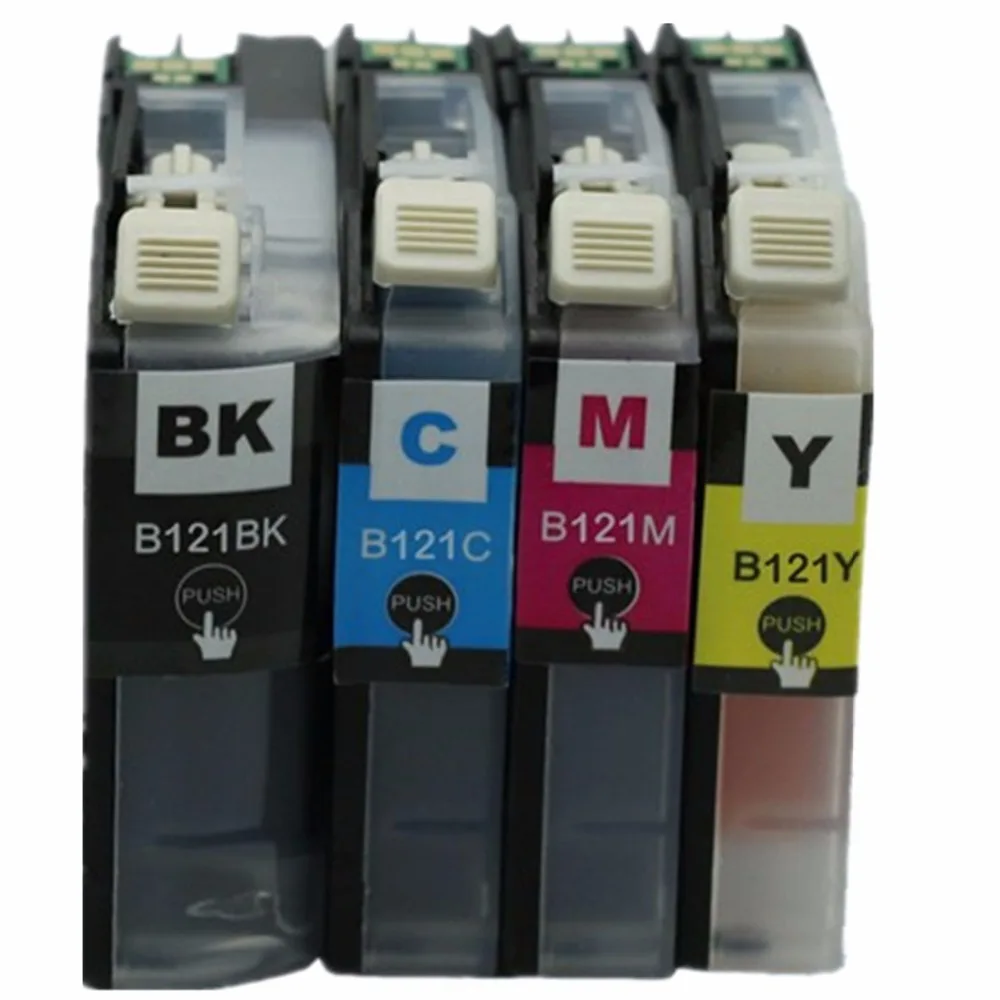 4-x-LC121-LC-121-LC-121-XL-LC121XL-Ink-Inkjet-Cartridges-For-Brother-DCP-J132W