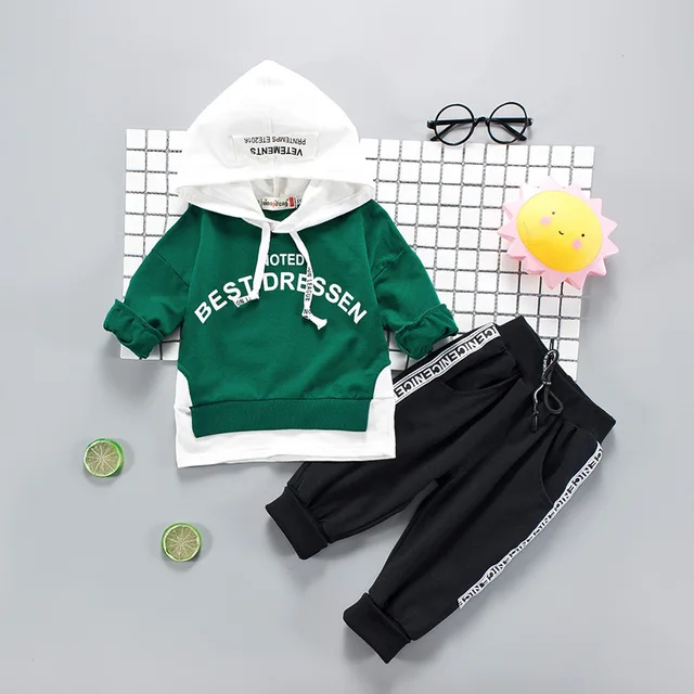 Infant Clothing For Baby Girls Clothes Set 2020 Autumn Winter Newborn Baby Boys Clothes T-shirt+Pant Easter Costume Outfits Suit 6