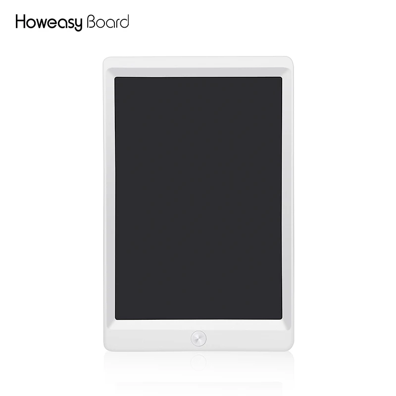 10 дюймов Howeasy доска бизнес ЖК-электронная записывающая доска блокнот электронная записывающая планшет почерк устройство для заметок - Цвет: Белый
