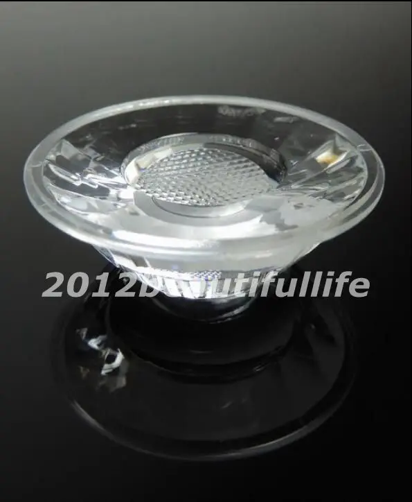 

50pcs/lot 60 degree lighting angle 10W COB high power led lens