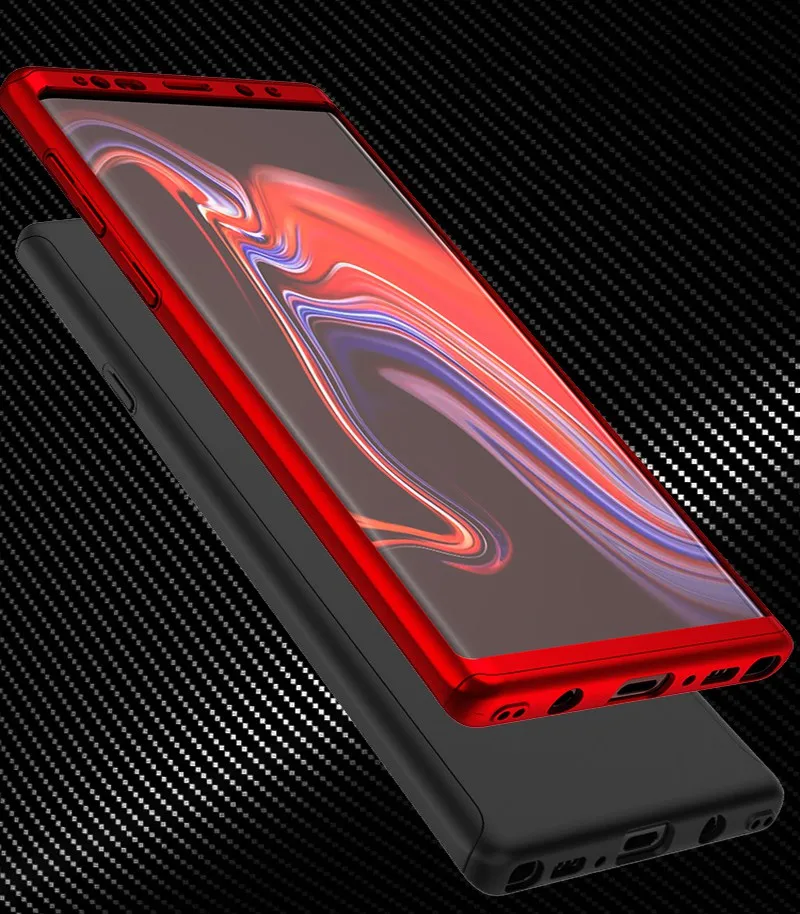 

360 Degree Shockproof Phone Case For Samsung Galaxy Note 8 9 Cover Shell For Samsung Galaxy S6 Edge S7 Edge S8 S9 Plus