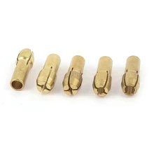 Brass Collet 1 mm 1.6mm 2.3mm 3.0mm 3.2mm Rotary Tool 5pcs