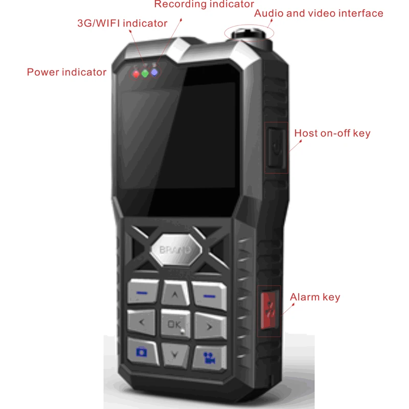 3G Portable Mobile Video Recorder with WCDMA/WIFI 