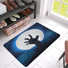 Хэллоуин для вечерние с зомби мертвеца руки от Земля крытый половик у двери резиновым 30X18 cm