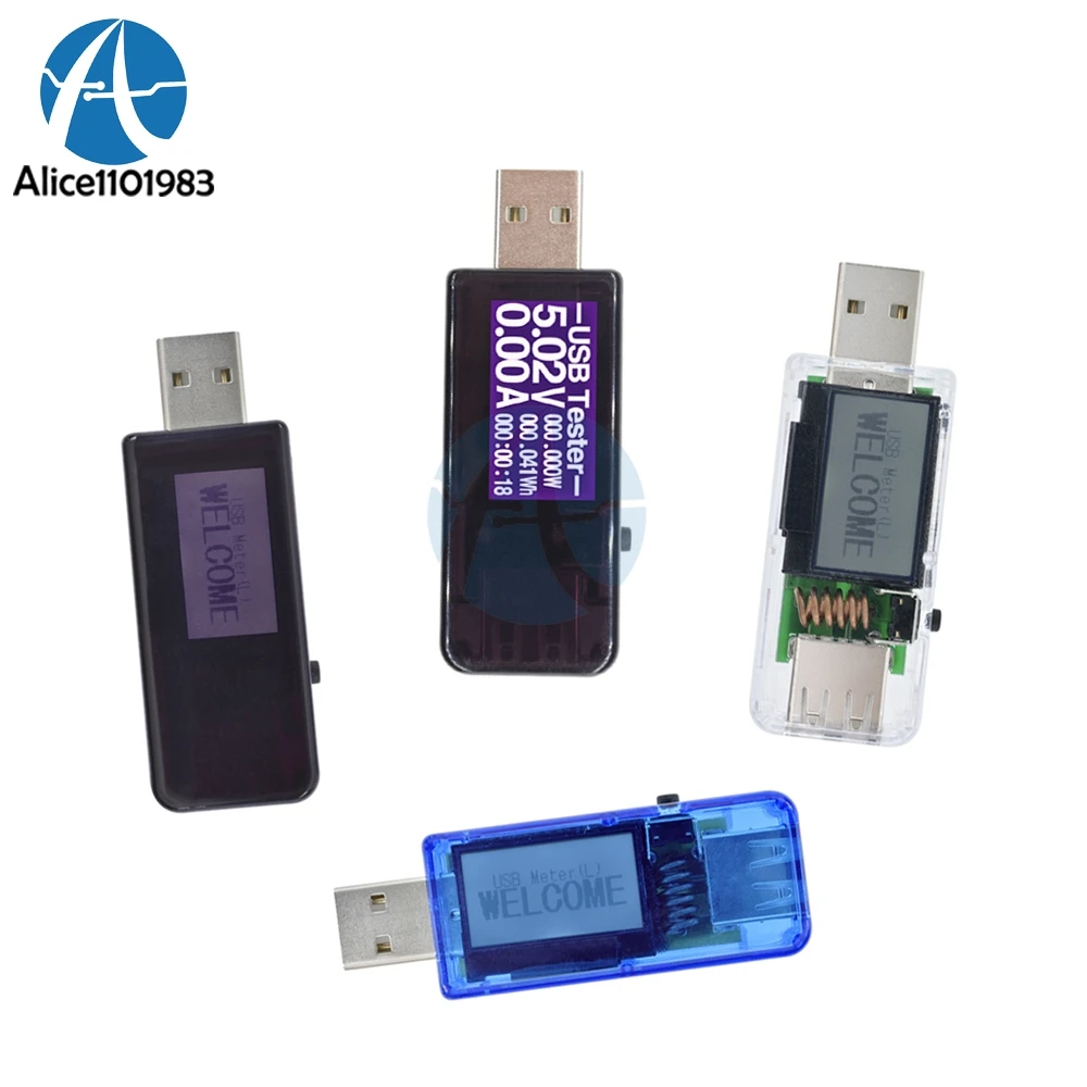 

USB Charger Tester 7/12 in 1 Digital USB 3.0 Voltmeter Thermometer Ammeter Wattmeter Timer Power Capacity Temperature Meter