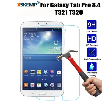 

XSKEMP Shockproof Tablet Tempered Glass For Samsung Galaxy Tab Pro 8.4 SM-T320 T321 T325 Anti-Scratch Screen Protector 9H Film