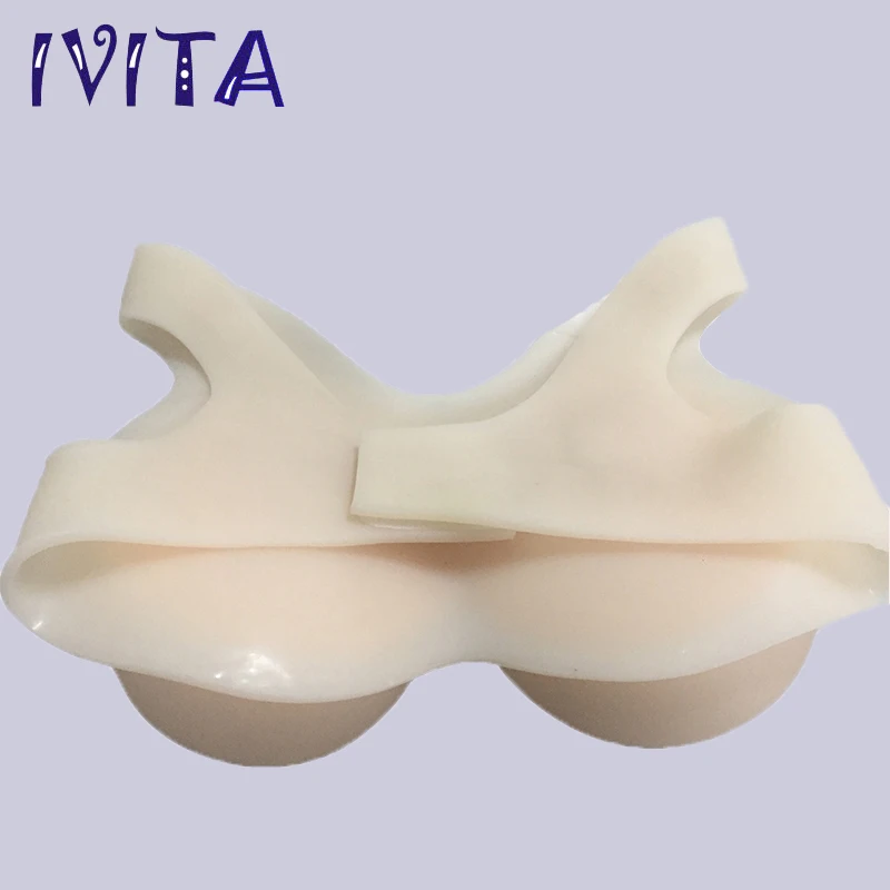 Искусственная грудь IVITA 1800 г искусственные силиконовые формы для груди