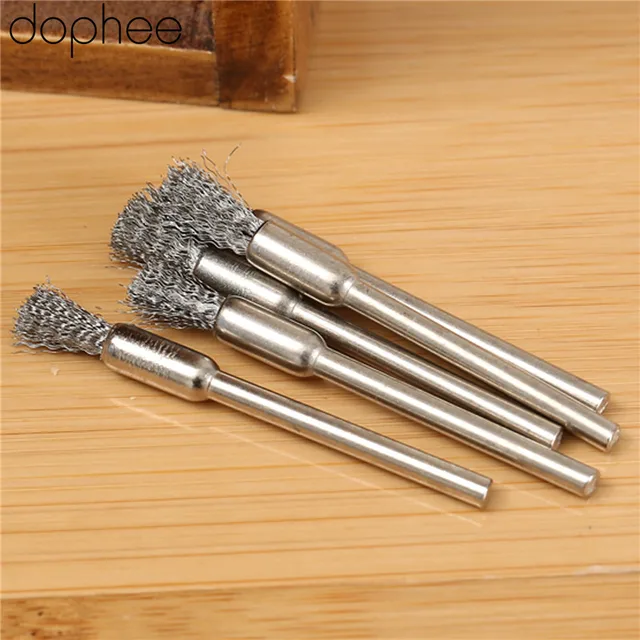Wire Cup Brush Set For Dremel – 10-50 Pieces, Stainless Steel, Rotary Tool Cleaning & Polishing Kit