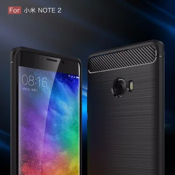 

Smartphone cases for xiaomi note2,30pcs/lot,Carbon Fiber rugged armor TPU protective cover for Xiaomi note2 case,free shipping