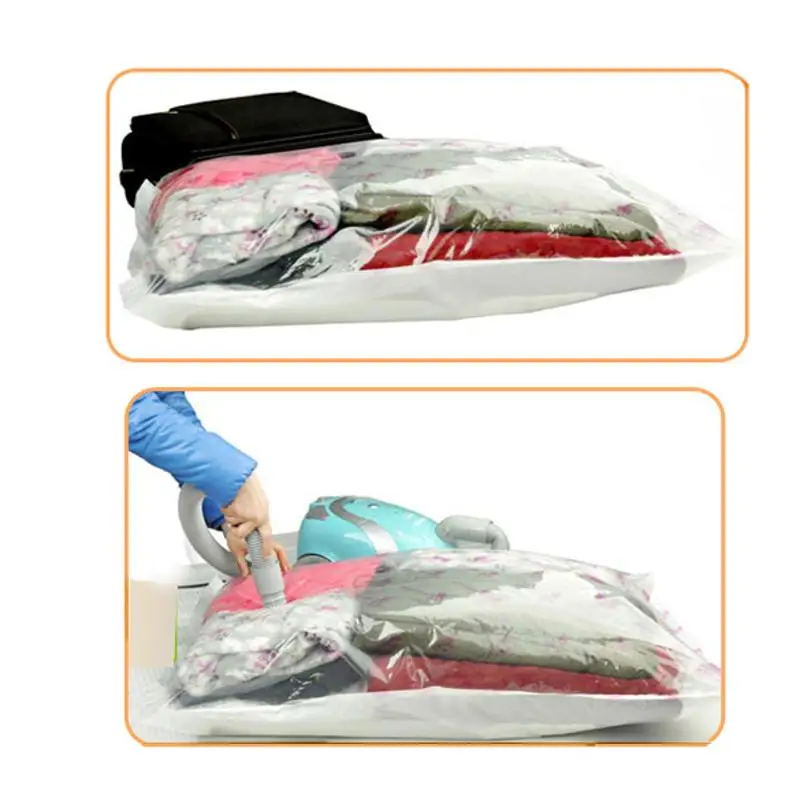 Small Size Vacuum Compression Bag Space Saver Wardrobe Quilt Blanket Vacuum Compressed Storage