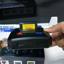 Супер мини 16 бит MD16 SG-107 AV out Семейные игры ТВ игровая консоль 16 бит 167 sega картриджи с играми