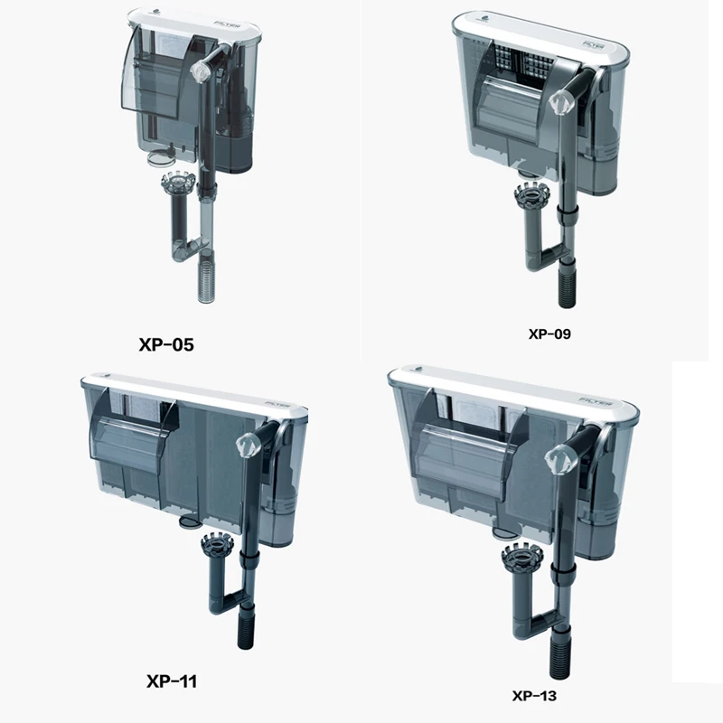 Jeneca фильтр для рыбных аквариумов XP-05 XP-09 XP-11 XP-13 внешний подвесной фильтр с масляный скиммер