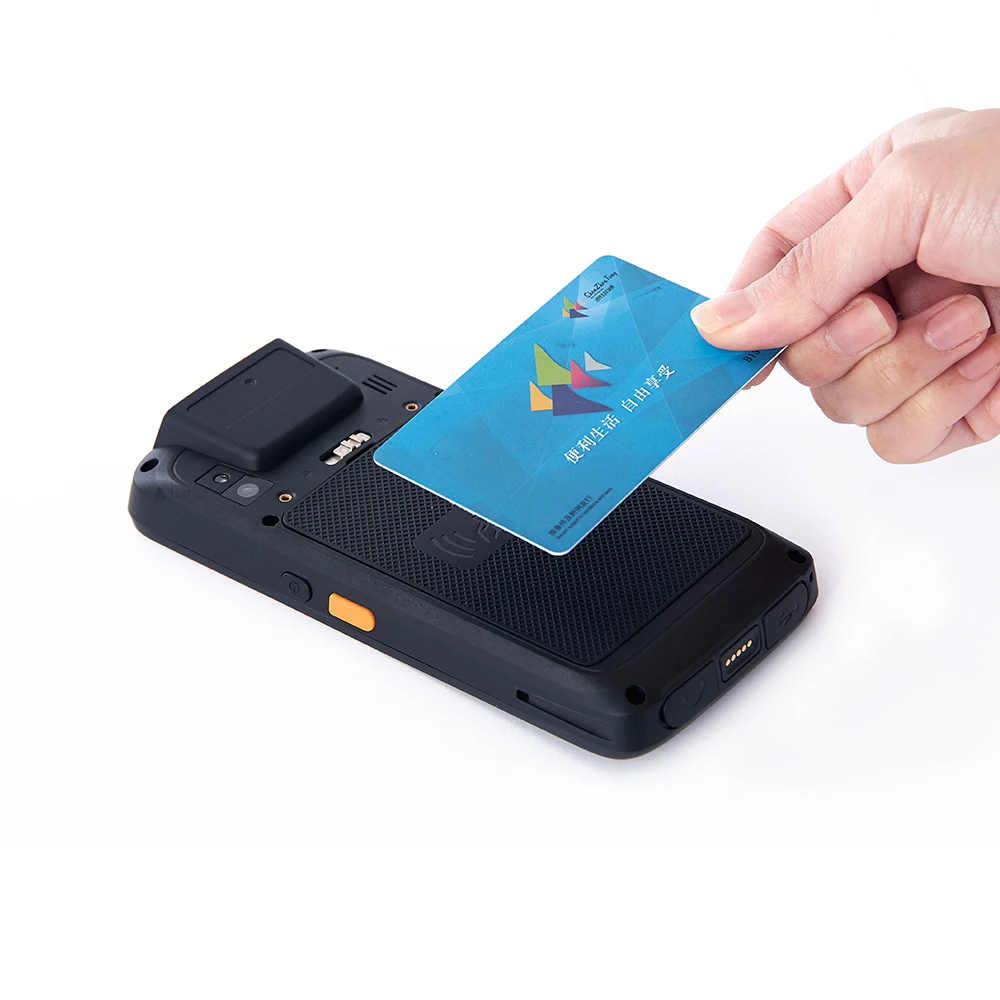 Scanner de Código de Barras Tablet Robusto Handheld Mensageiro Nxp Nfc Rfid Leitor Portátil Android 7.0 Honeywell - Zebra 1d 2d Laser 5 Pda 8 5