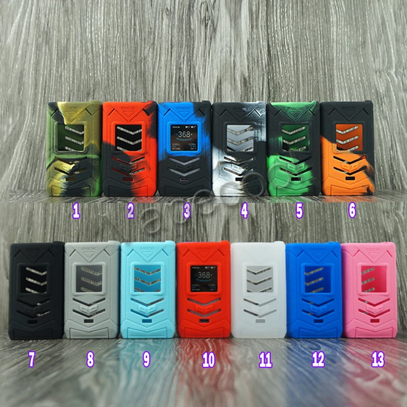 SMOK Veneno 225 Вт TC коробка мод силиконовый чехол для кожи клейкая пленка рукав нескользящий толстый для SMOK tech Veneno Vape MOD щит